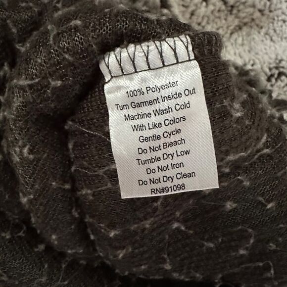 University of Maryland gray sherpa Boxercraft 1/4 zip L NWOT - Picture 9 of 10